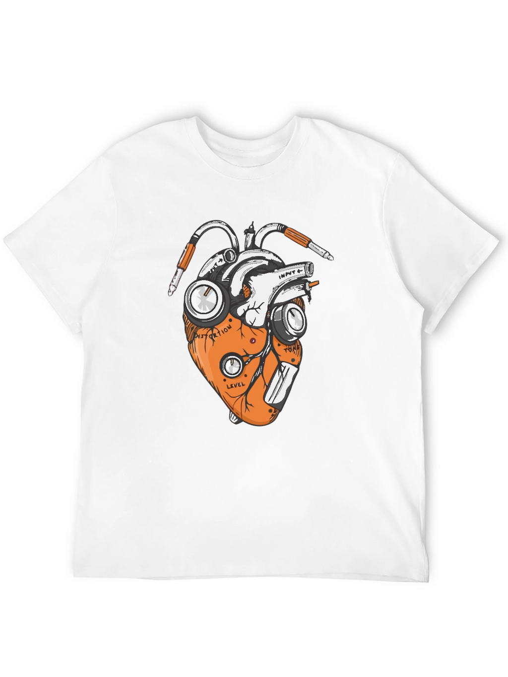 Anatomical Heart Guitar Pedal T-Shirt