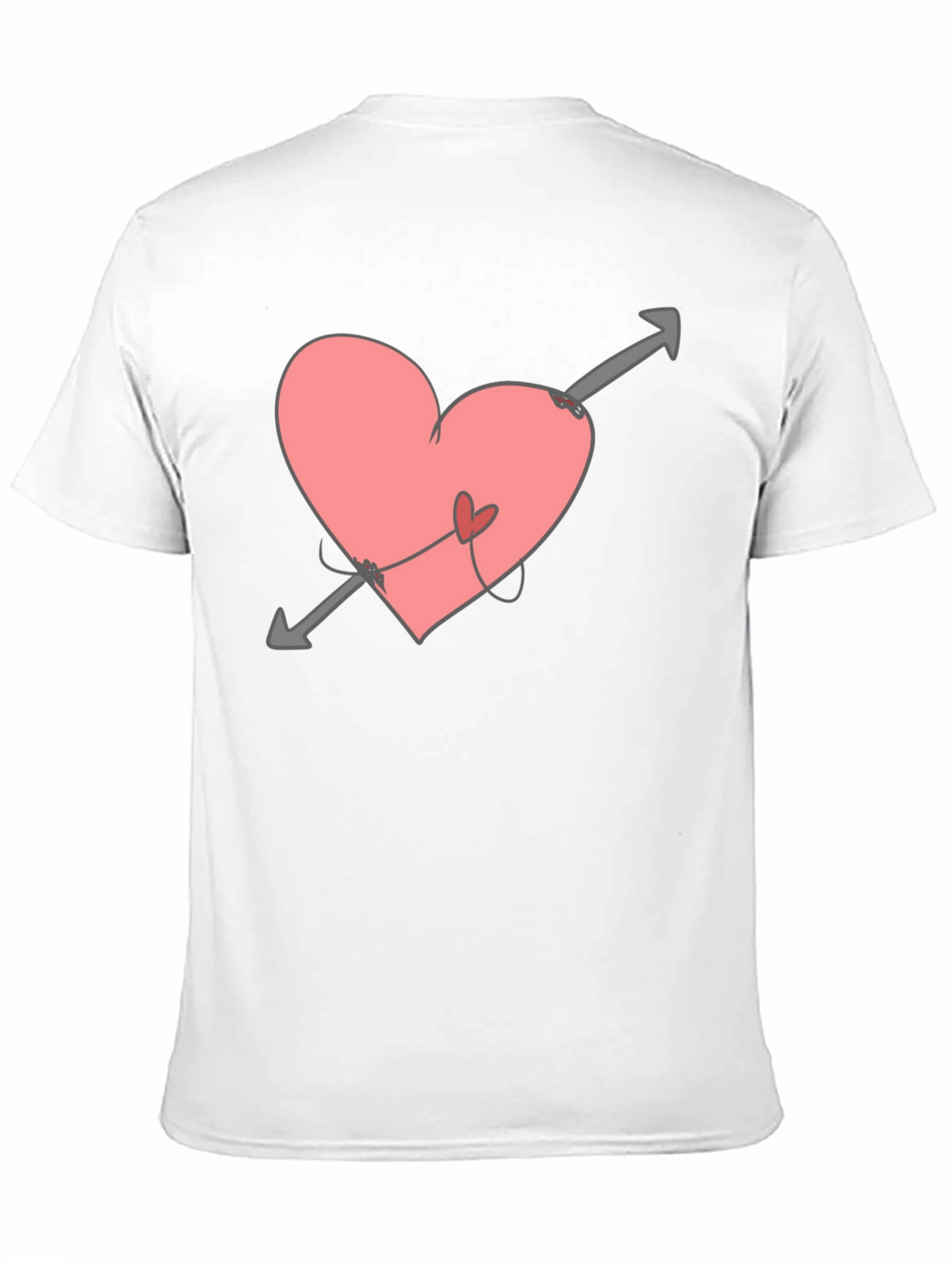 Heart Arrow Tee - Love Struck Black T-Shirt