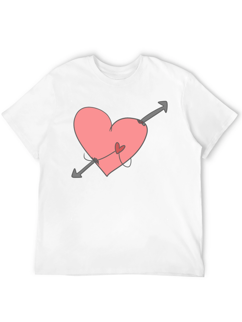 Heart Arrow Tee - Love Struck Black T-Shirt