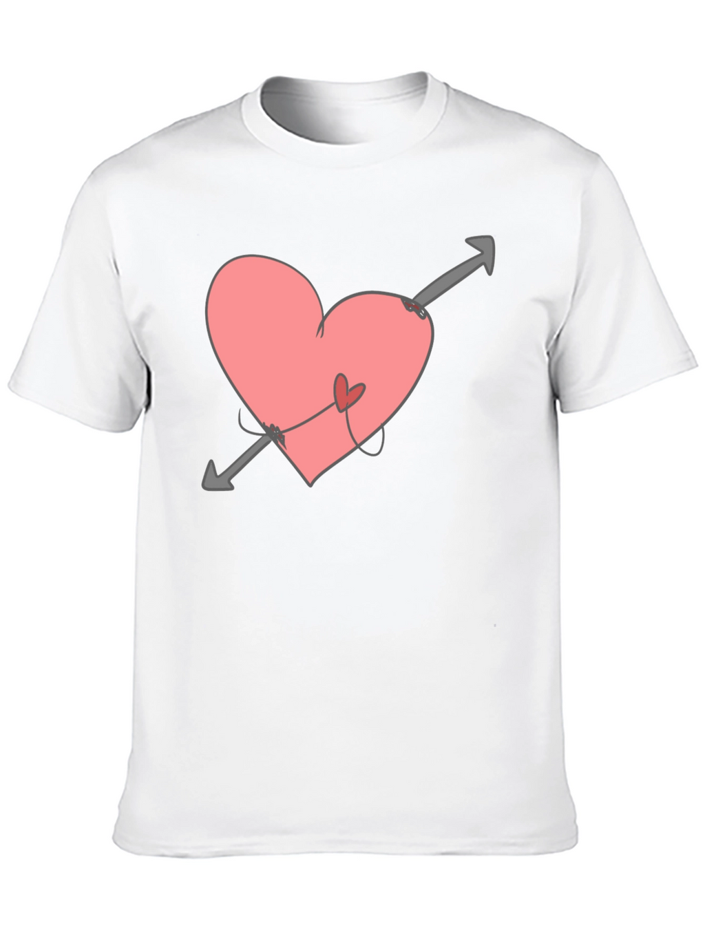 Heart Arrow Tee - Love Struck Black T-Shirt