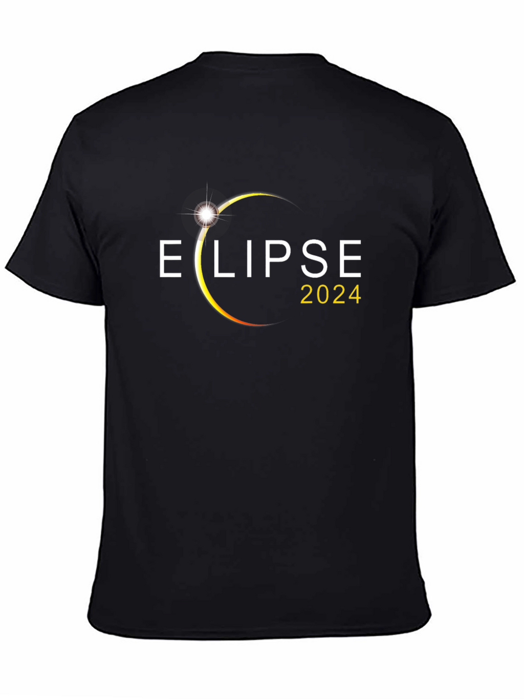 Eclipse 2024 Black T-Shirt