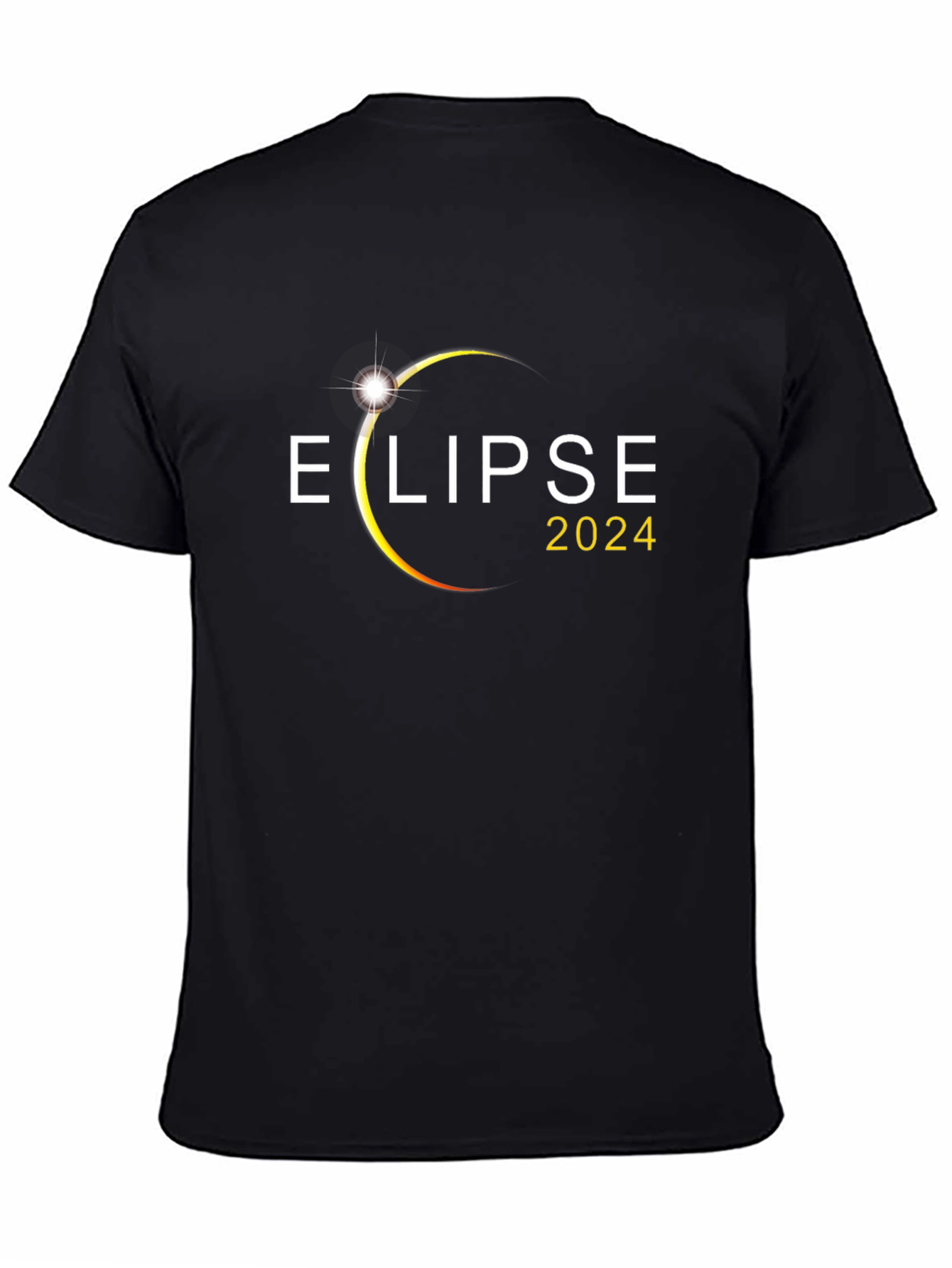 Eclipse 2024 Black T-Shirt