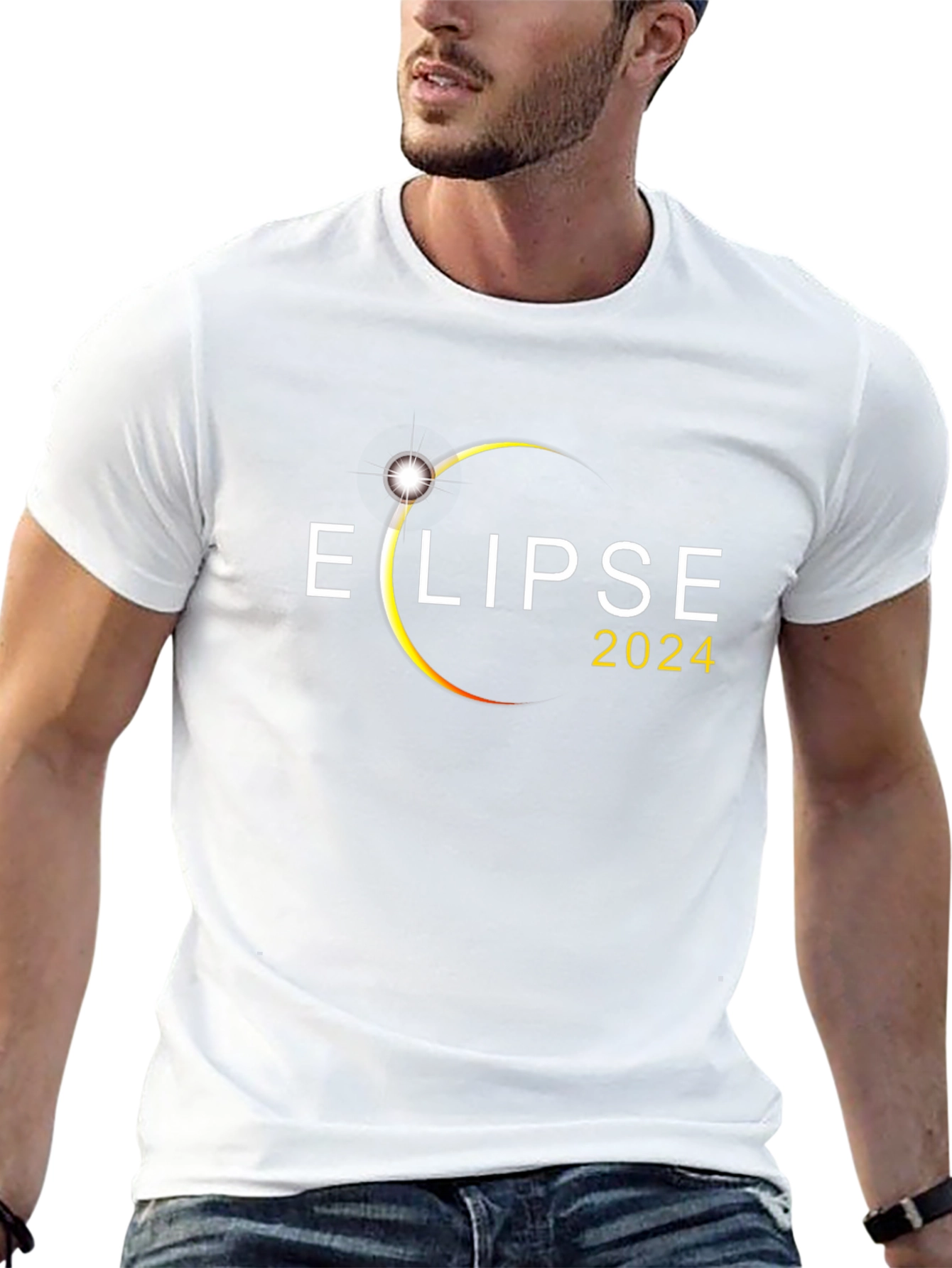 Eclipse 2024 Black T-Shirt
