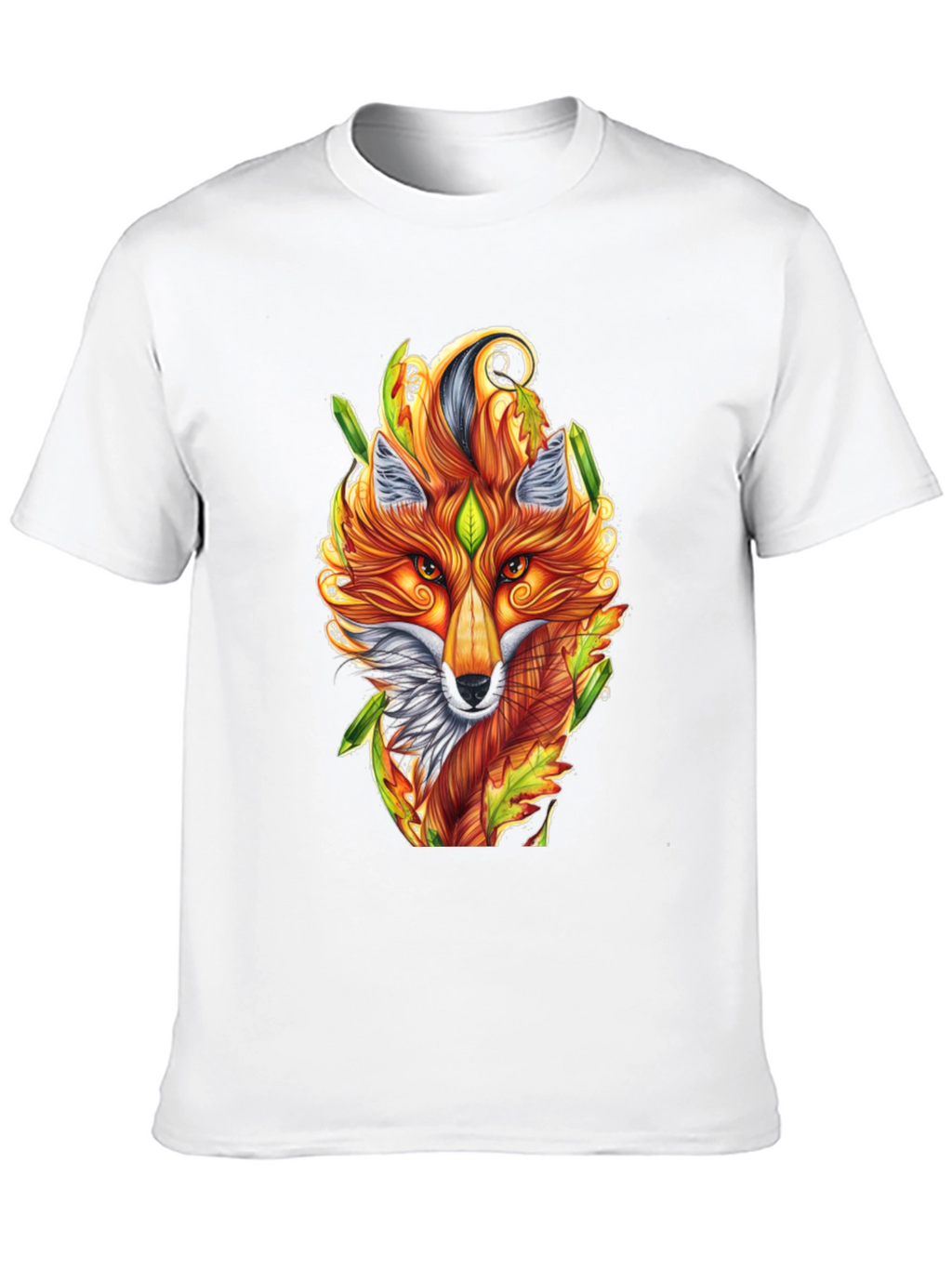 Fox Art T-Shirt - Unique Animal Design