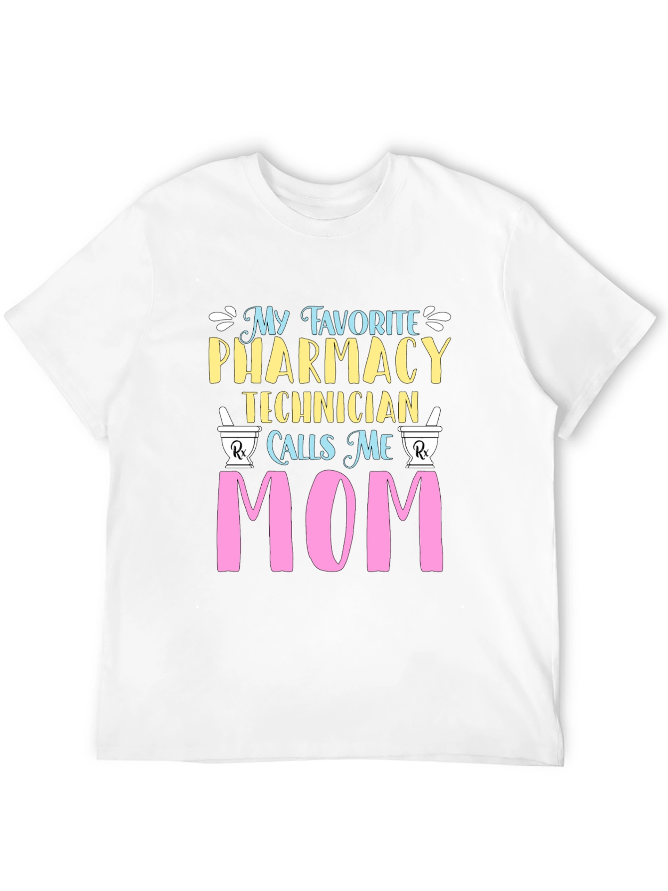 Pharmacy Technician Mom Graphic T-Shirt