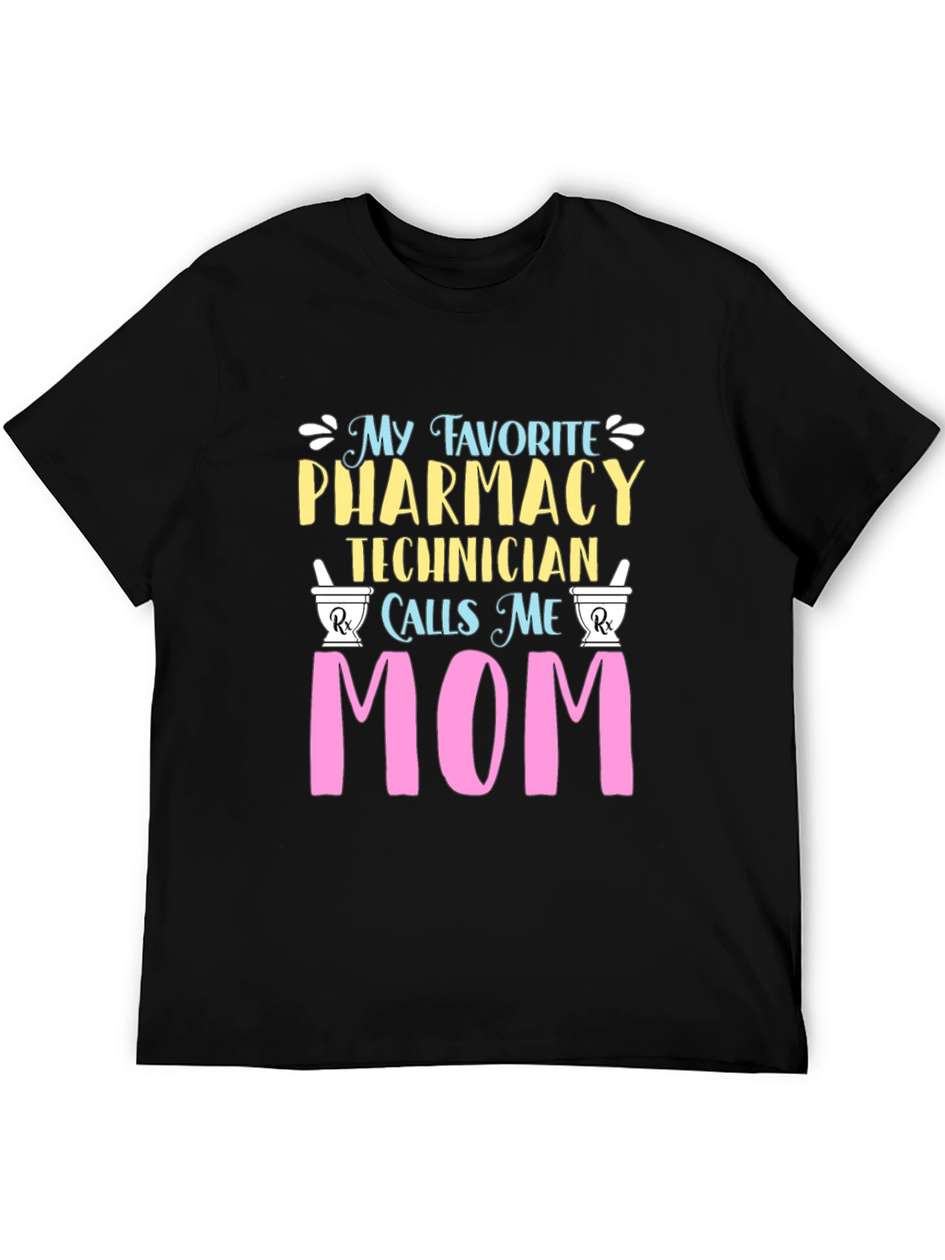 Pharmacy Technician Mom Graphic T-Shirt