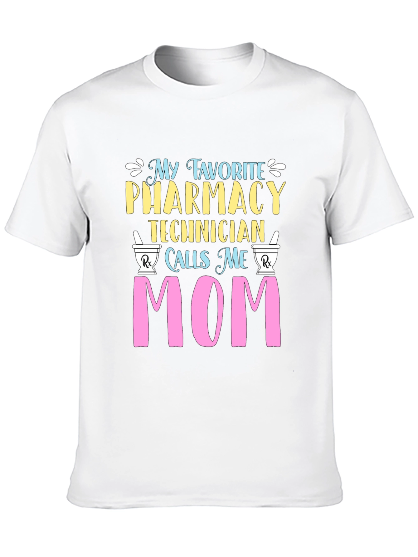 Pharmacy Technician Mom Graphic T-Shirt
