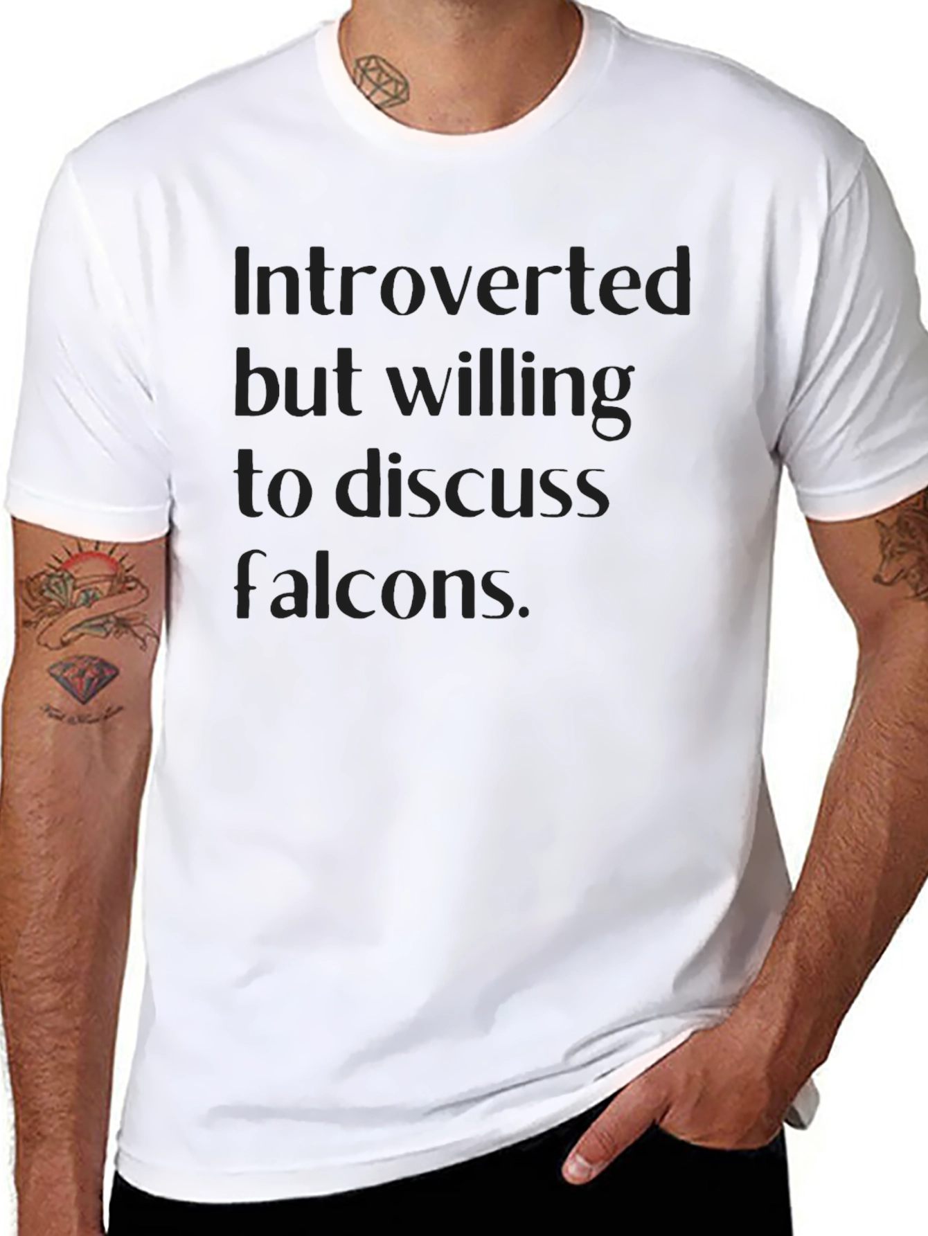 Introverted Falcon Fan T-Shirt