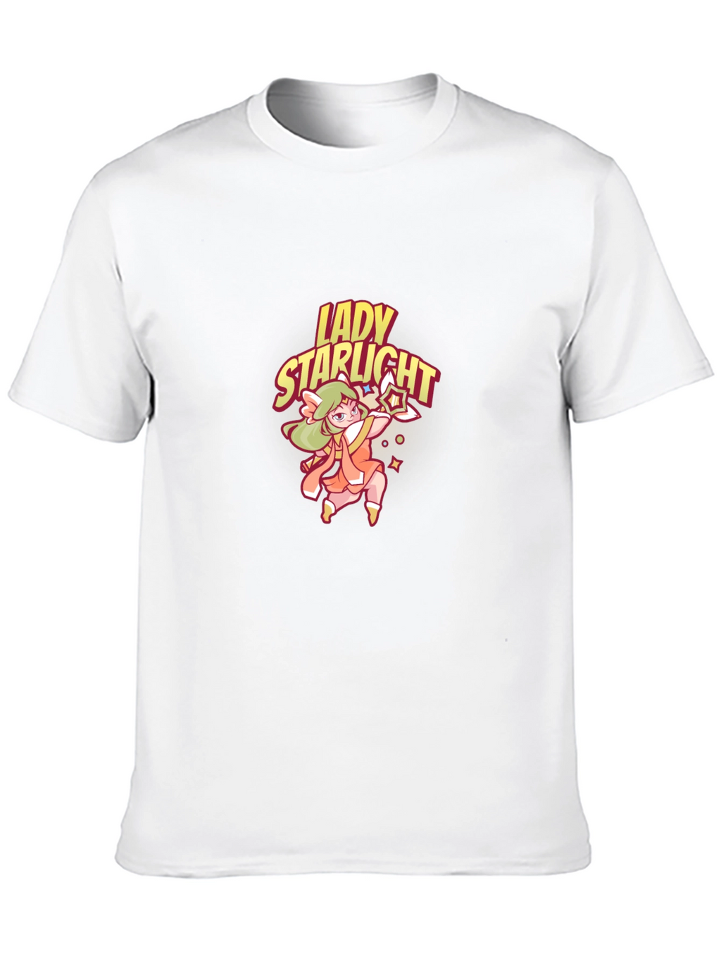 Lady Starlight Graphic Tee - Black Unisex T-Shirt