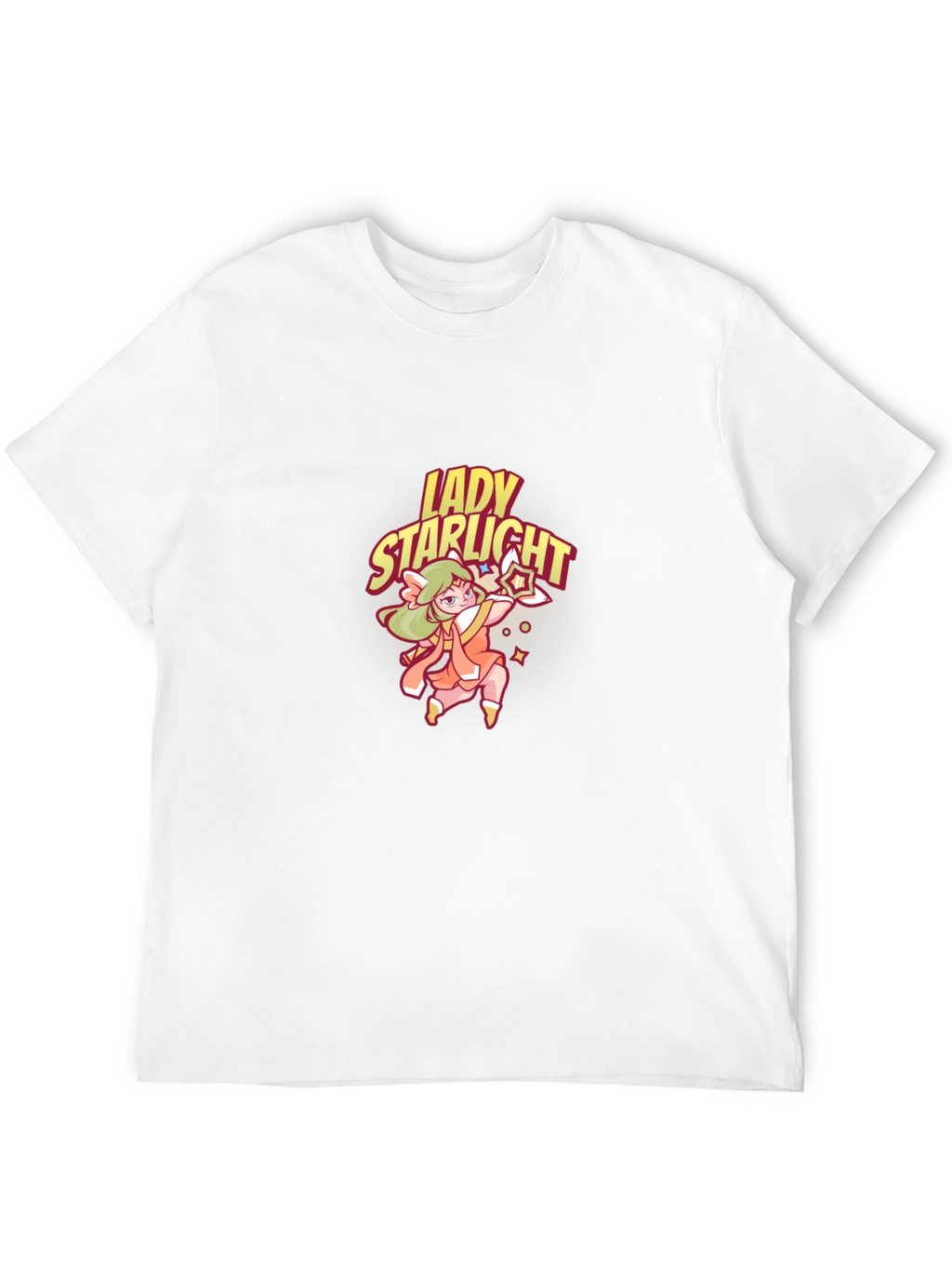 Lady Starlight Graphic Tee - Black Unisex T-Shirt