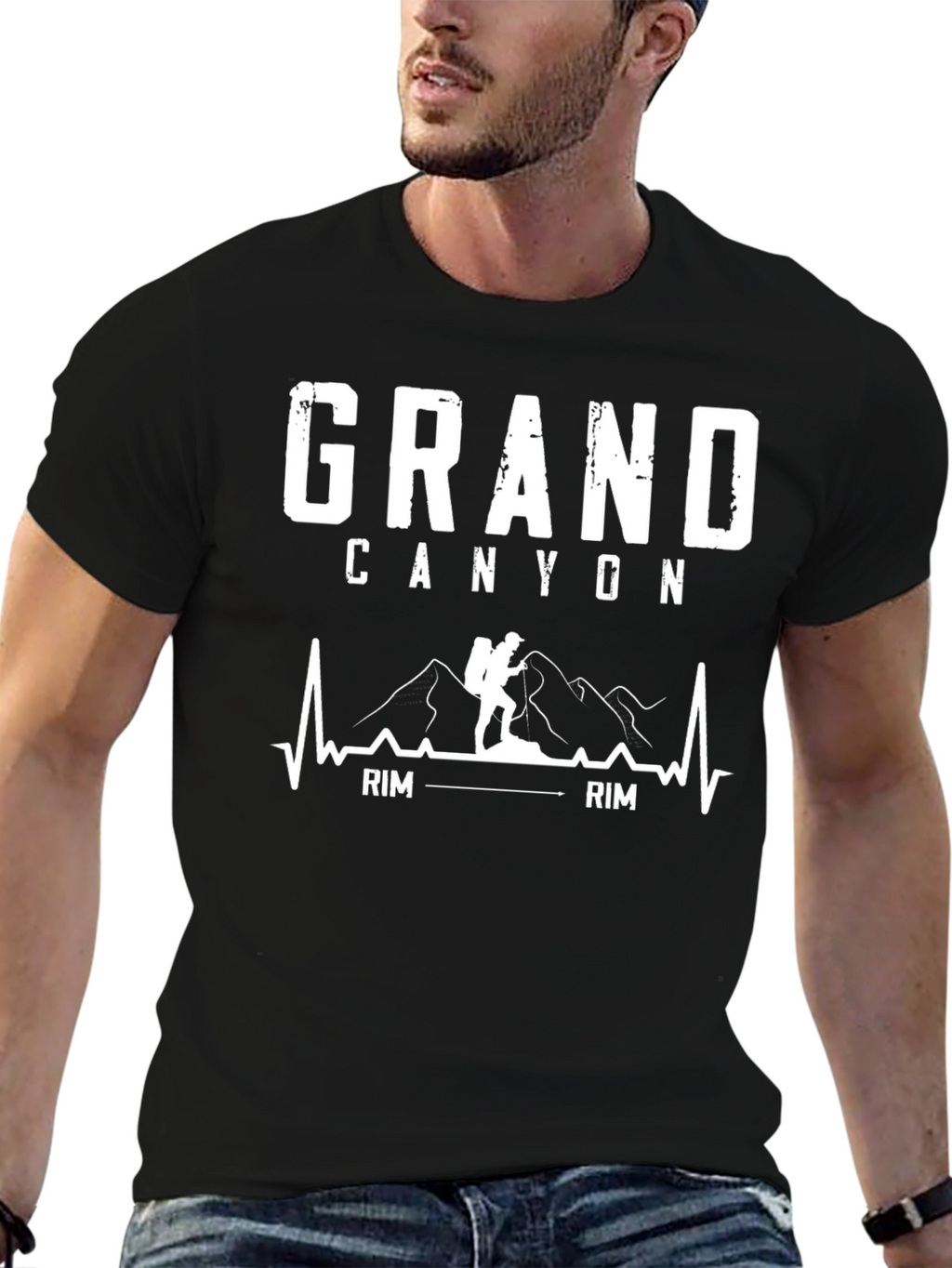 Grand Canyon Rim Hiking Graphic Tee