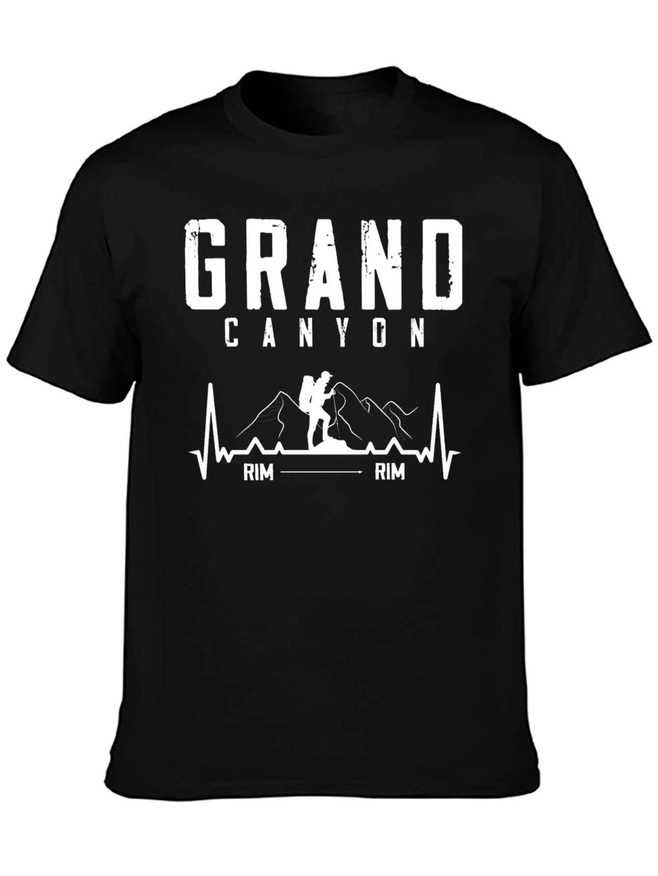 Grand Canyon Rim Hiking Graphic Tee