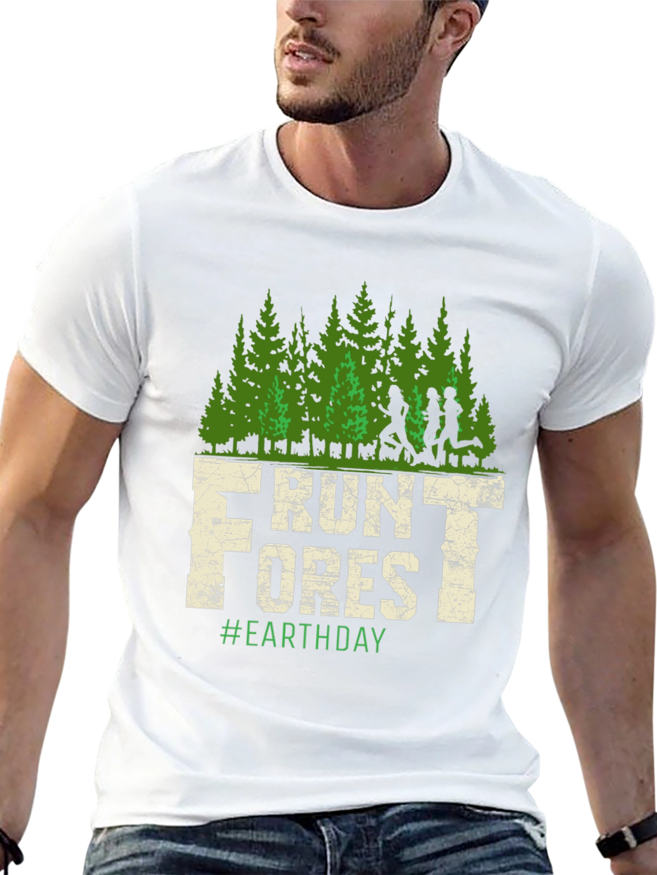 Run Forest Earth Day T-Shirt