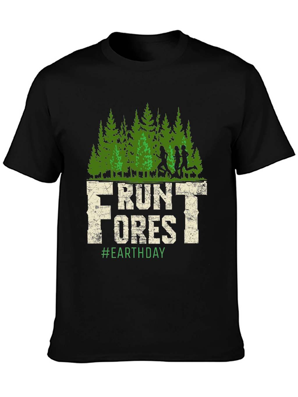 Run Forest Earth Day T-Shirt