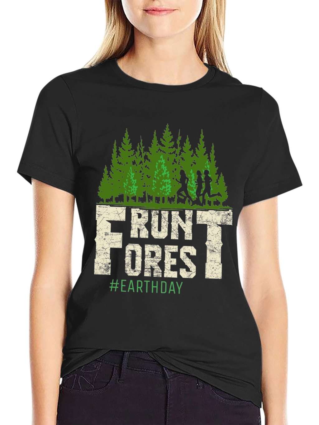 Run Forest Earth Day T-Shirt