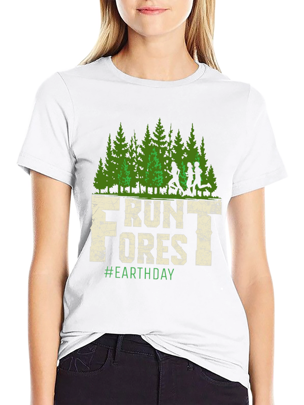 Run Forest Earth Day T-Shirt
