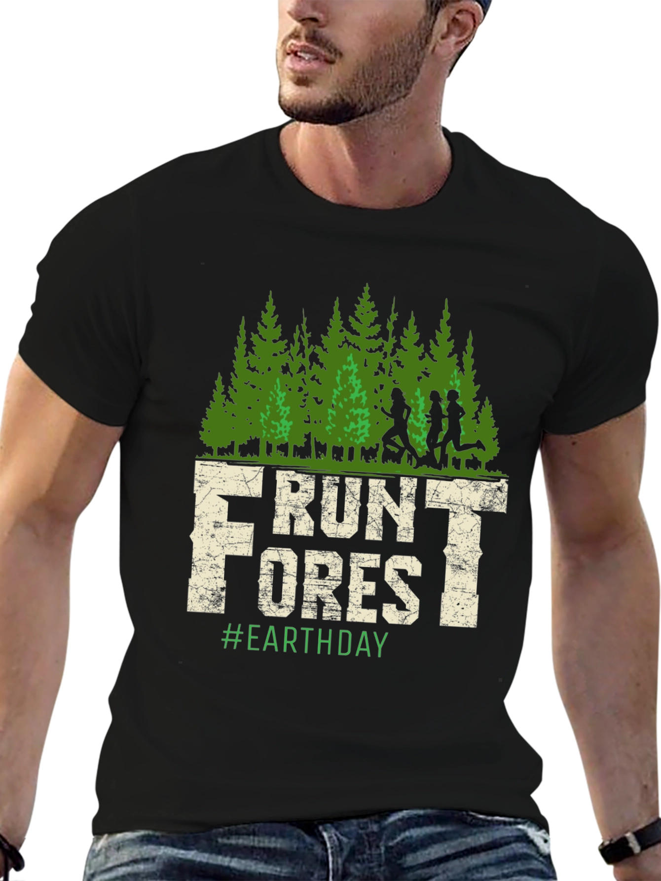 Run Forest Earth Day T-Shirt