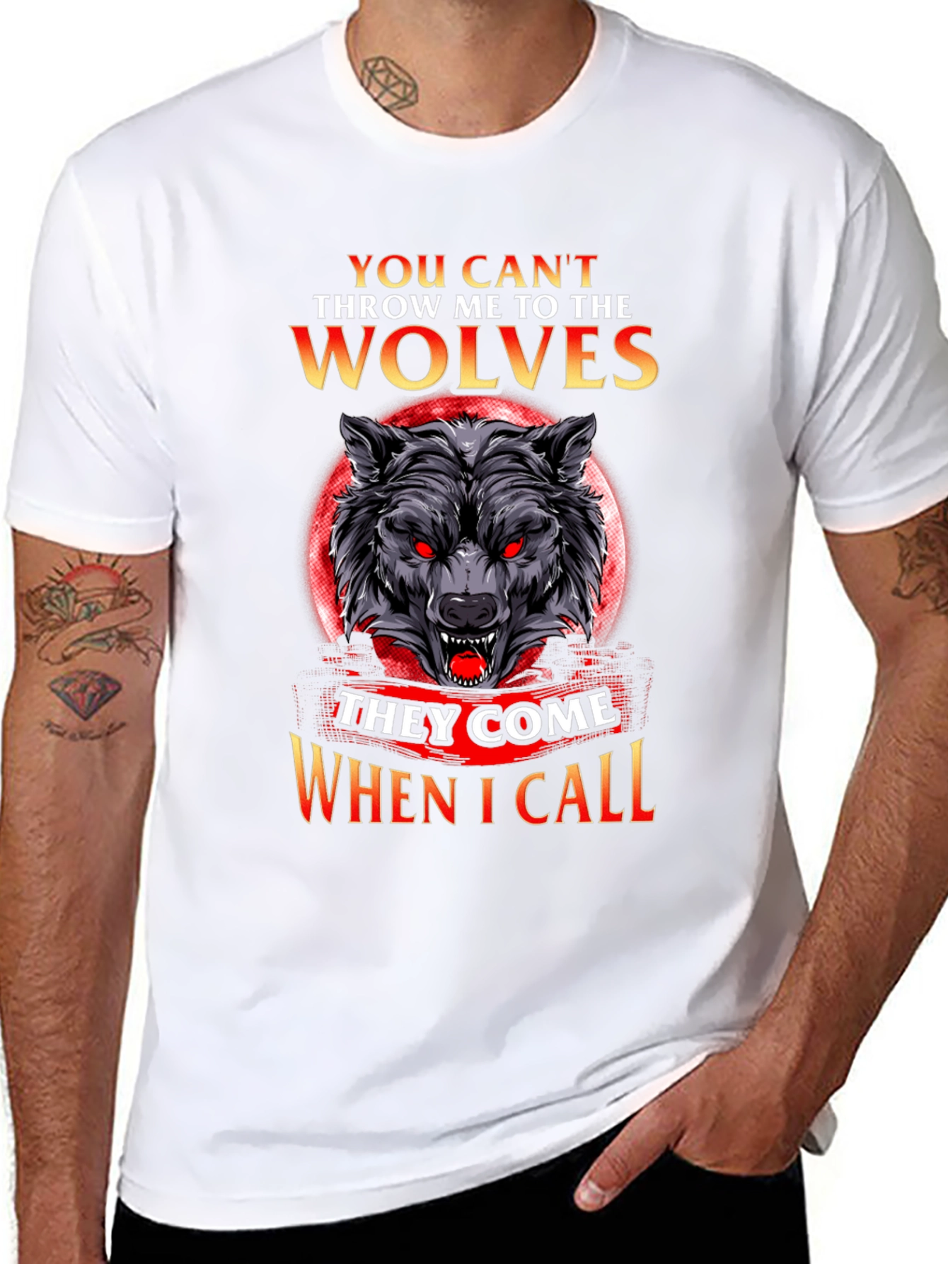 Wolf Pack T-Shirt - They Come When I Call