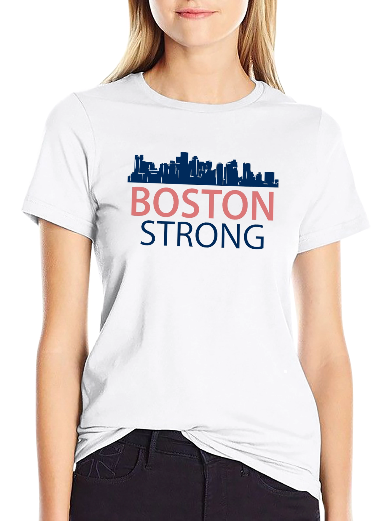 Boston Strong T-Shirt - Mens Short Sleeve