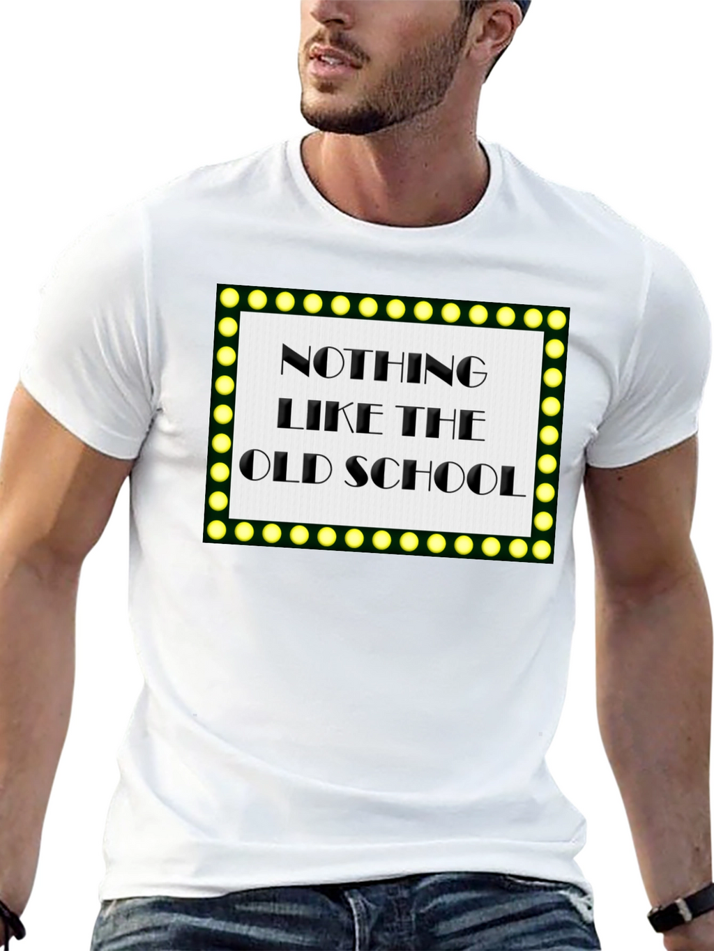 Retro Style Nothing Like the Old School Black T-Shirt