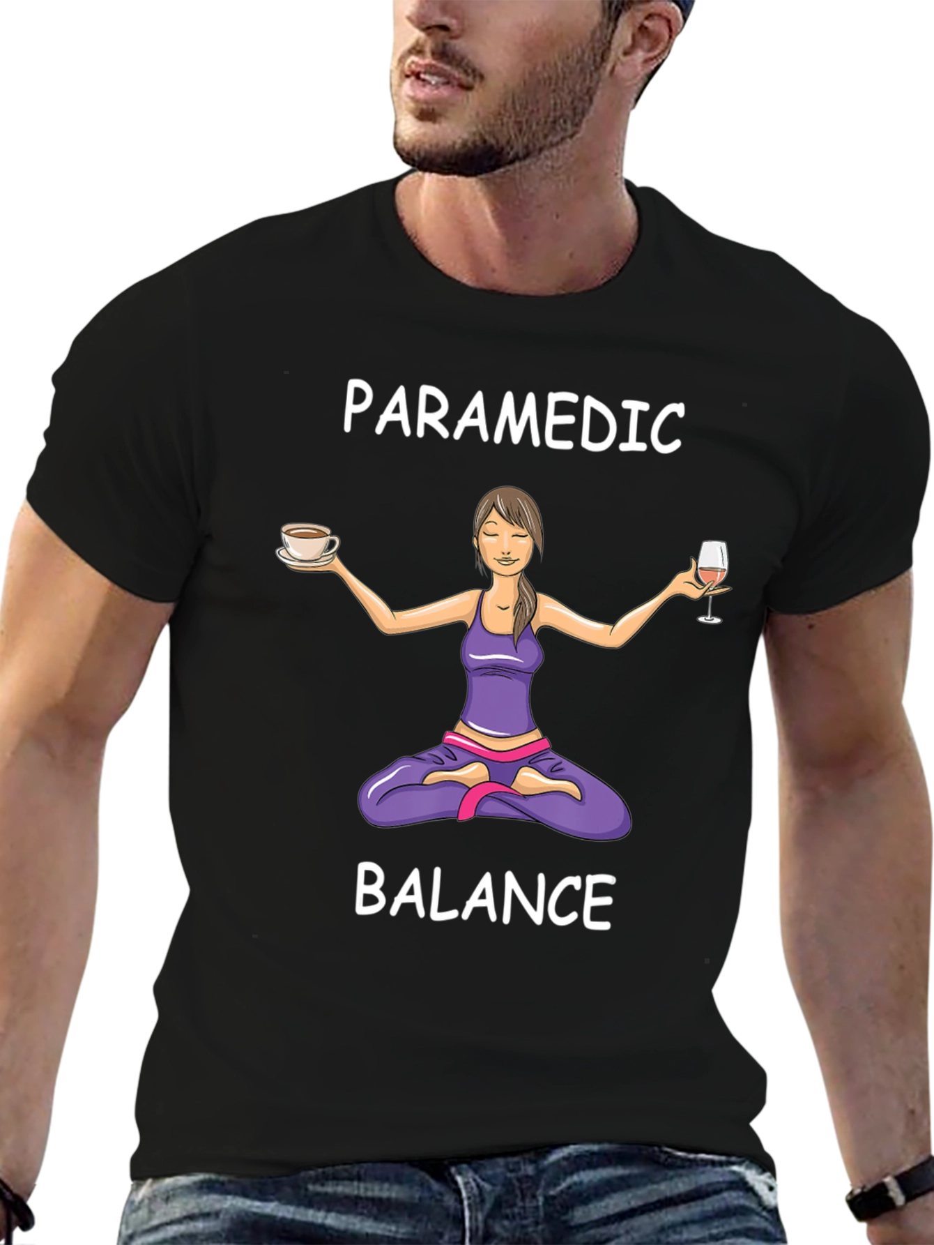 Paramedic Balance Graphic Tee - Comfortable & Stylish