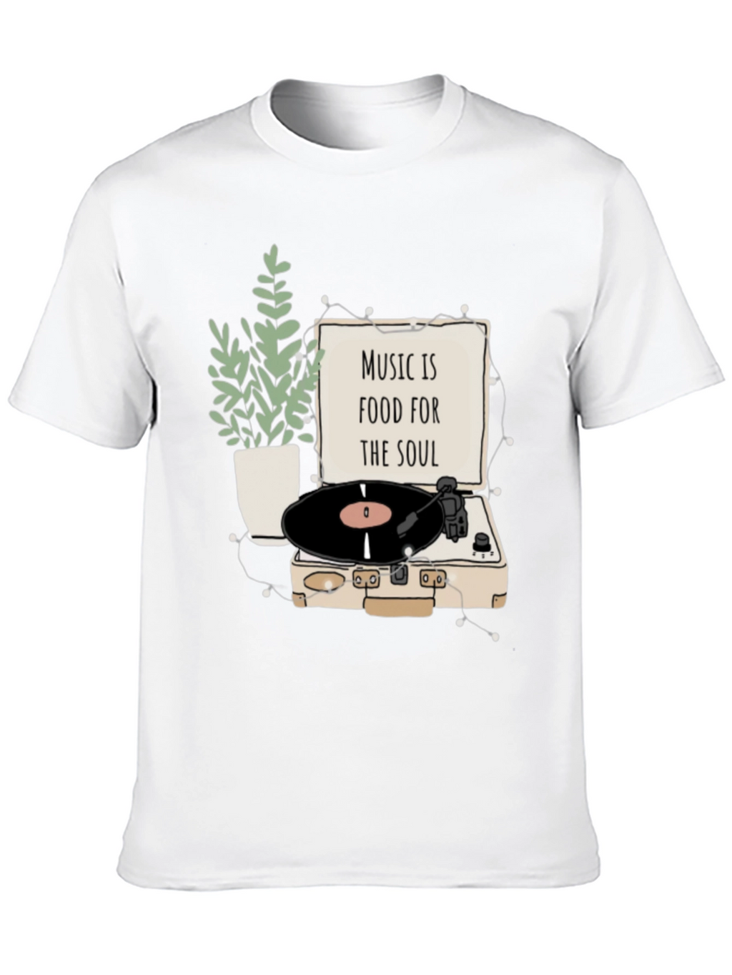 Music is Food for the Soul T-Shirt
