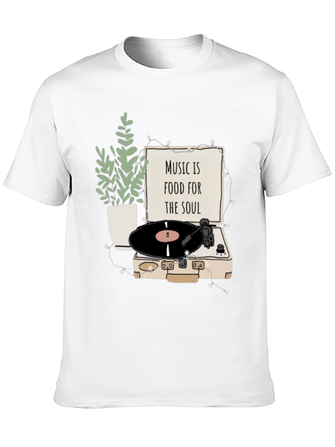 Music is Food for the Soul T-Shirt
