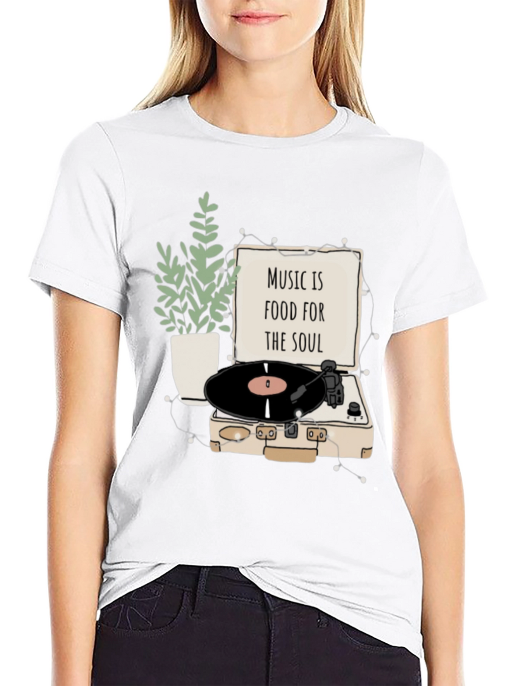 Music is Food for the Soul T-Shirt