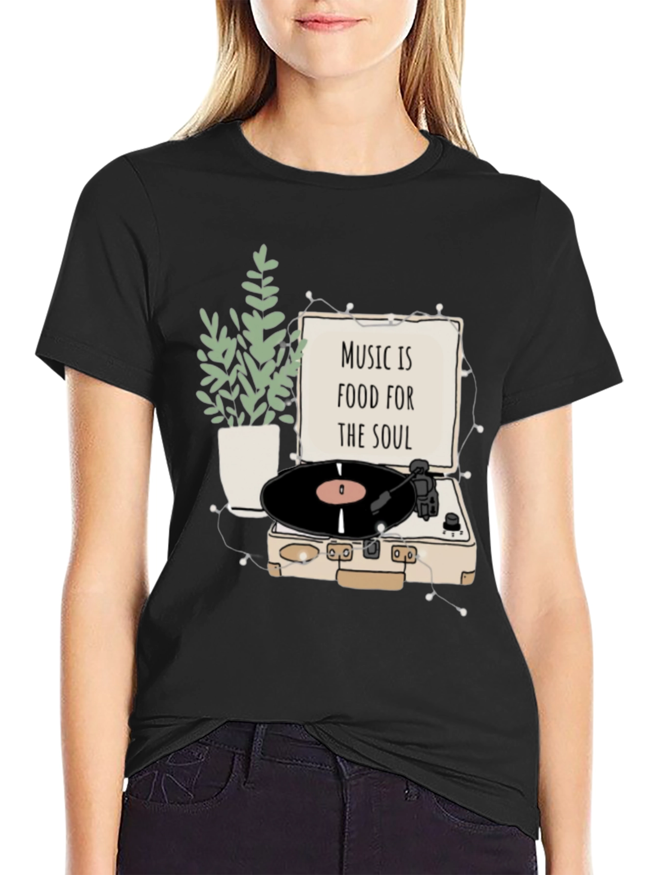 Music is Food for the Soul T-Shirt