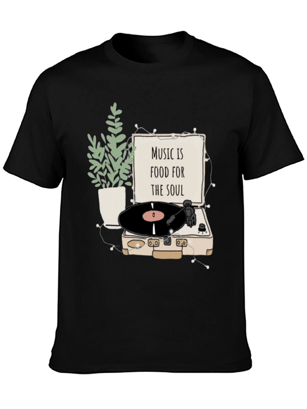 Music is Food for the Soul T-Shirt