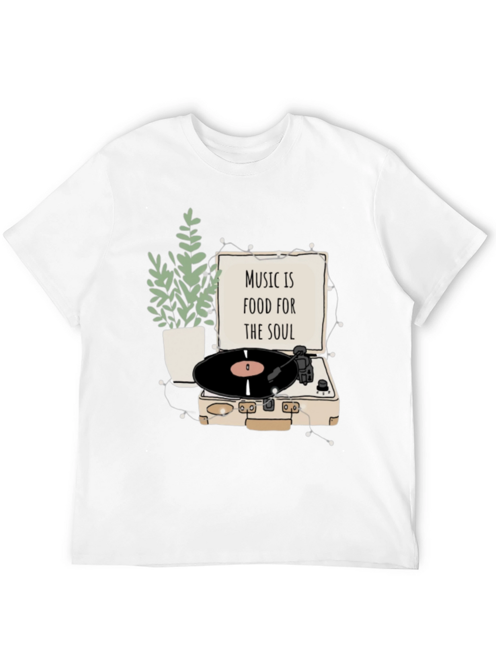 Music is Food for the Soul T-Shirt