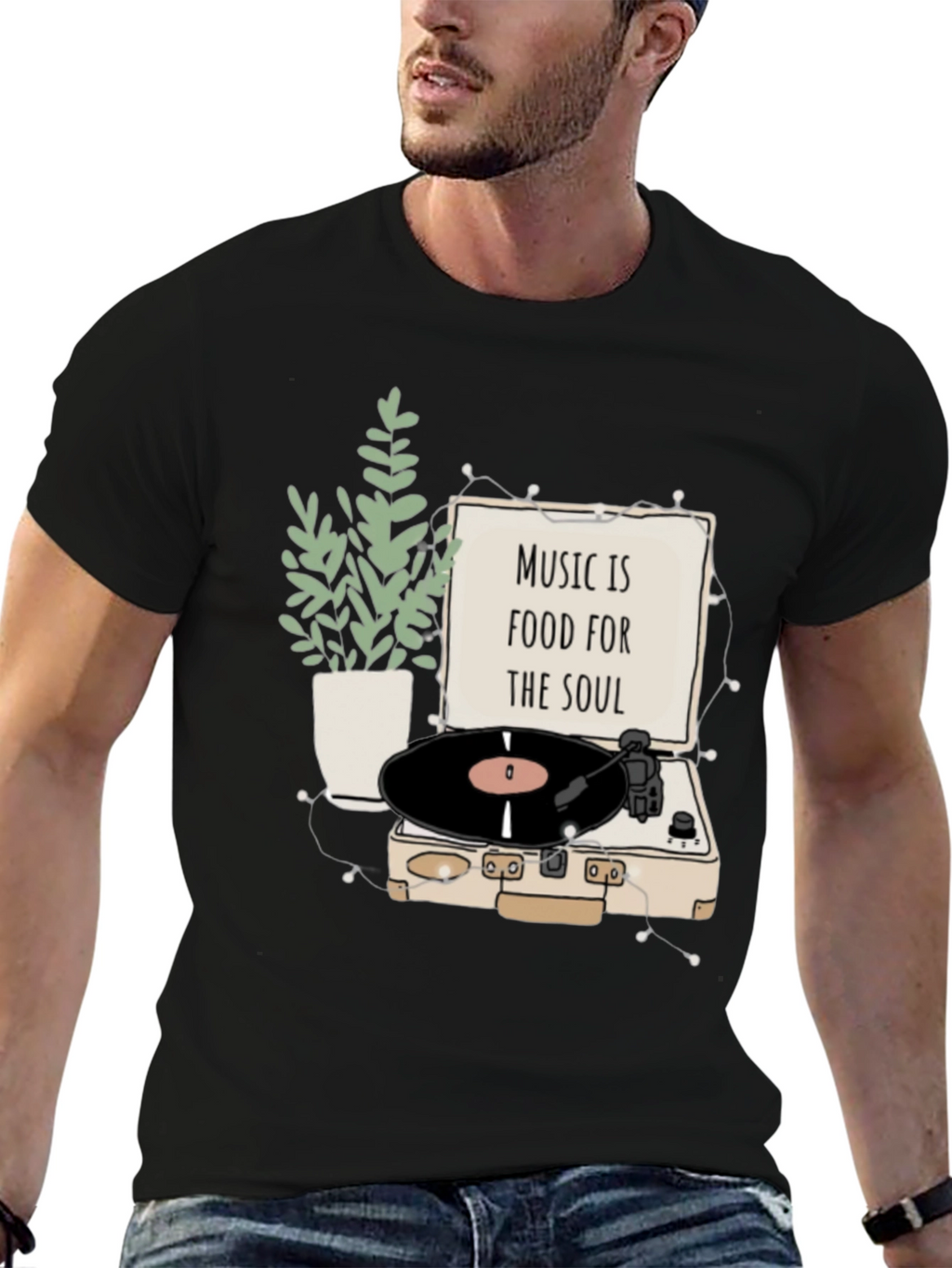 Music is Food for the Soul T-Shirt