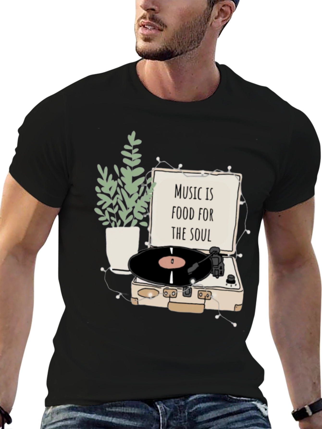 Music is Food for the Soul T-Shirt
