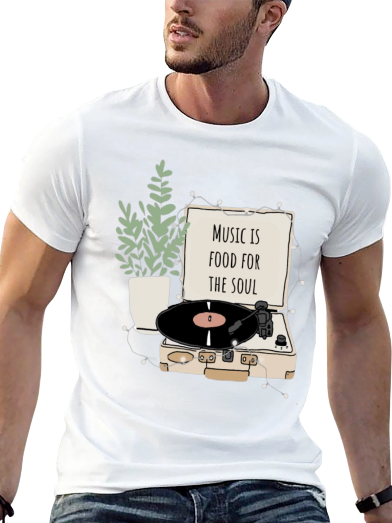 Music is Food for the Soul T-Shirt