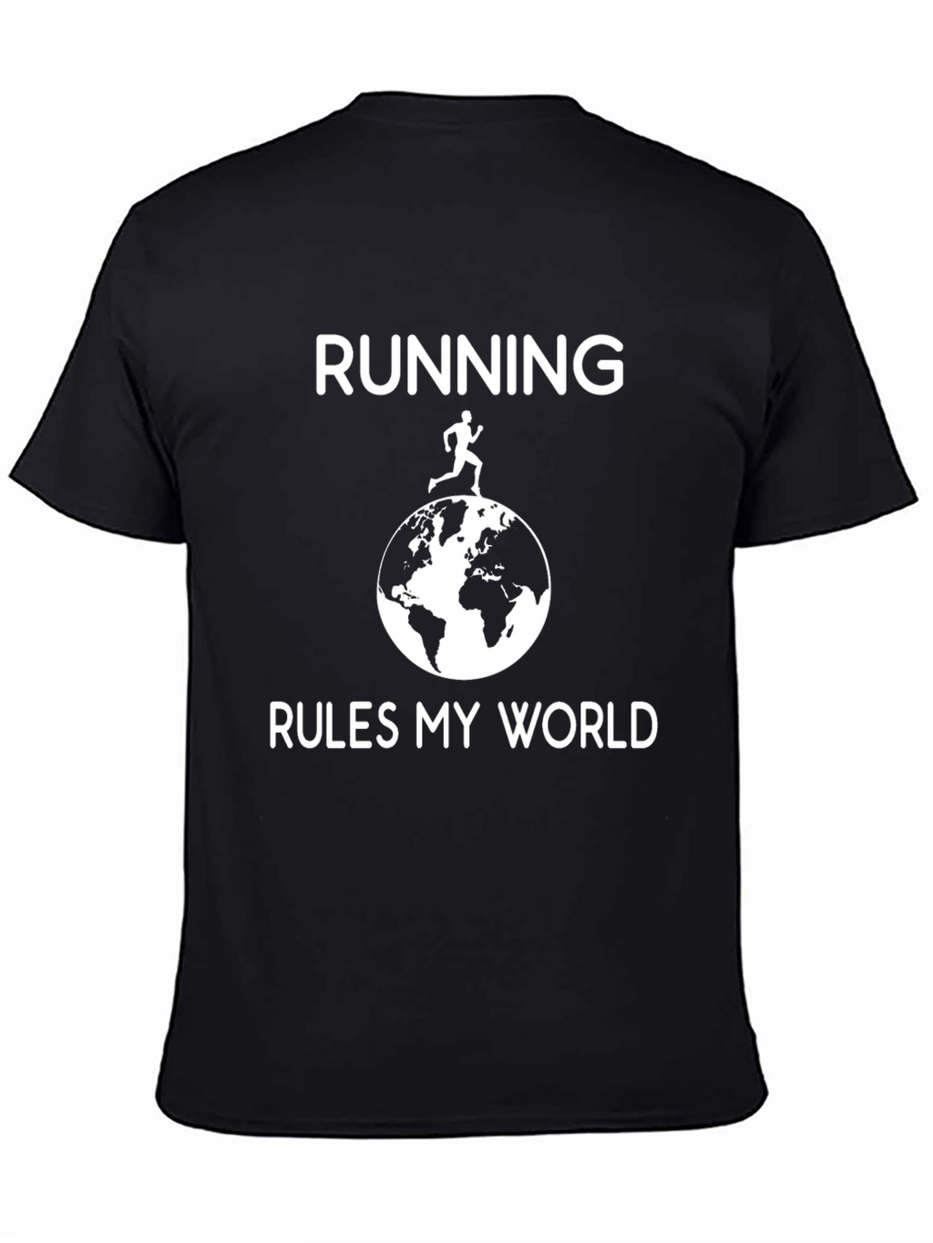 Running Rules My World Graphic T-Shirt