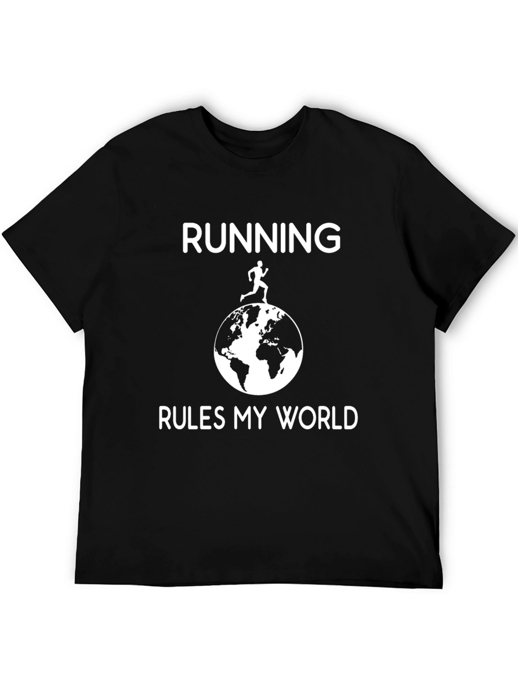 Running Rules My World Graphic T-Shirt