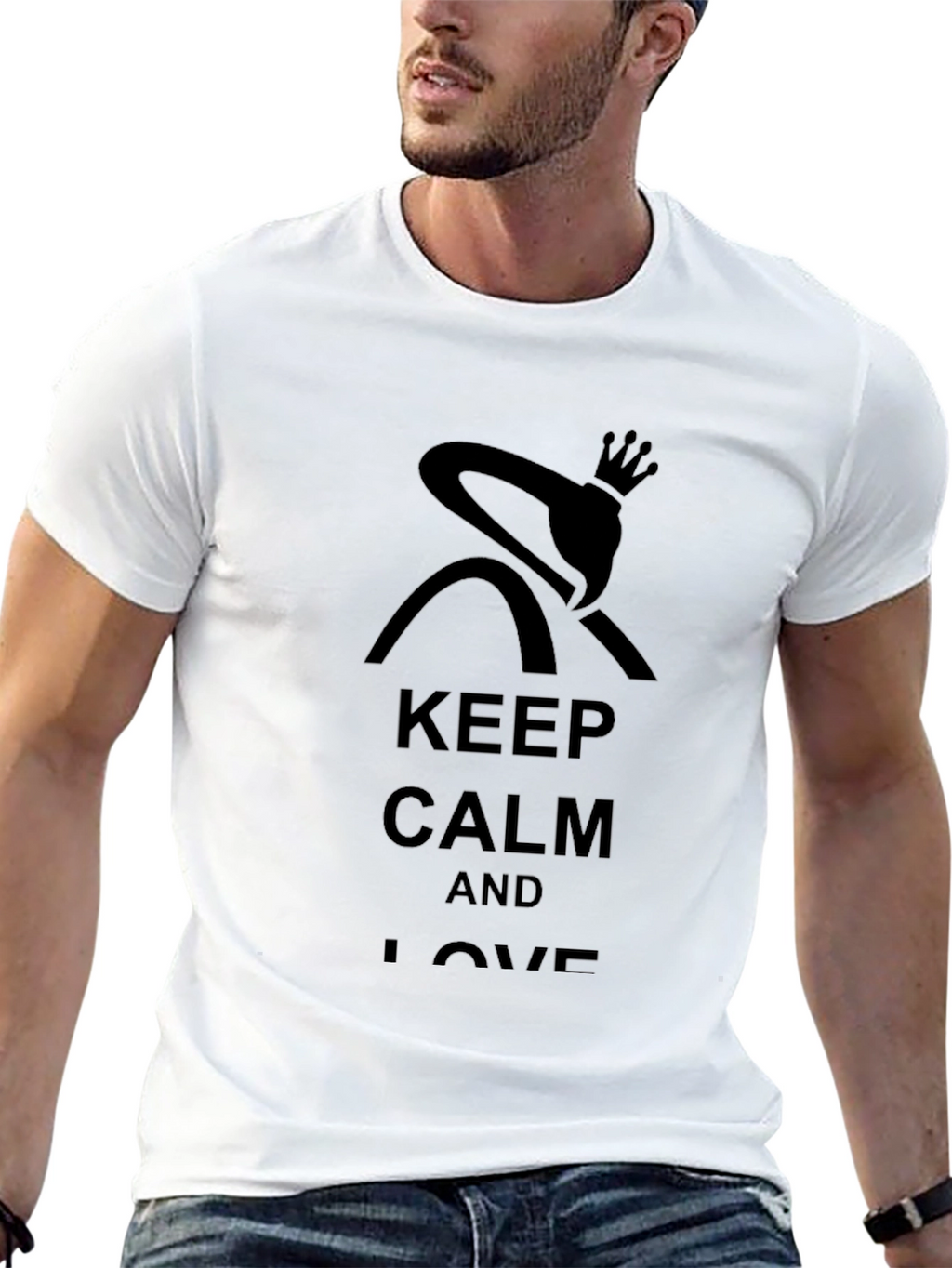 Keep Calm & Love Swan T-Shirt