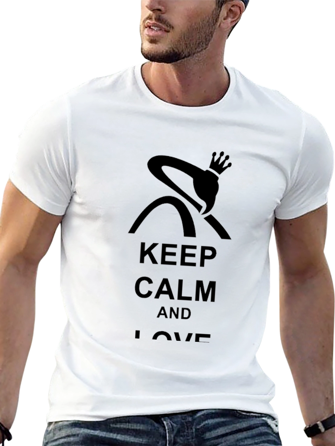 Keep Calm & Love Swan T-Shirt