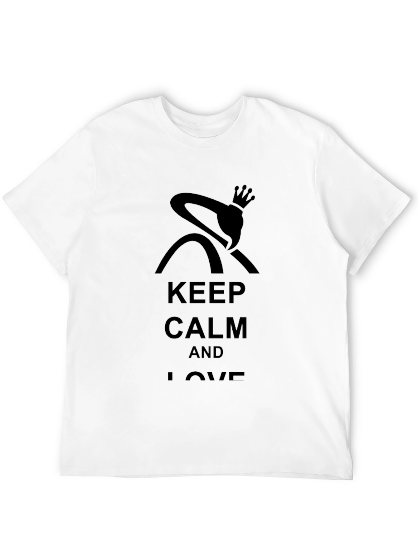 Keep Calm & Love Swan T-Shirt