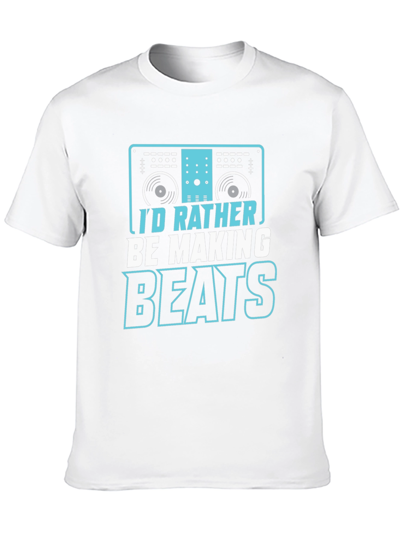 Id Rather Be Making Beats Graphic Tee