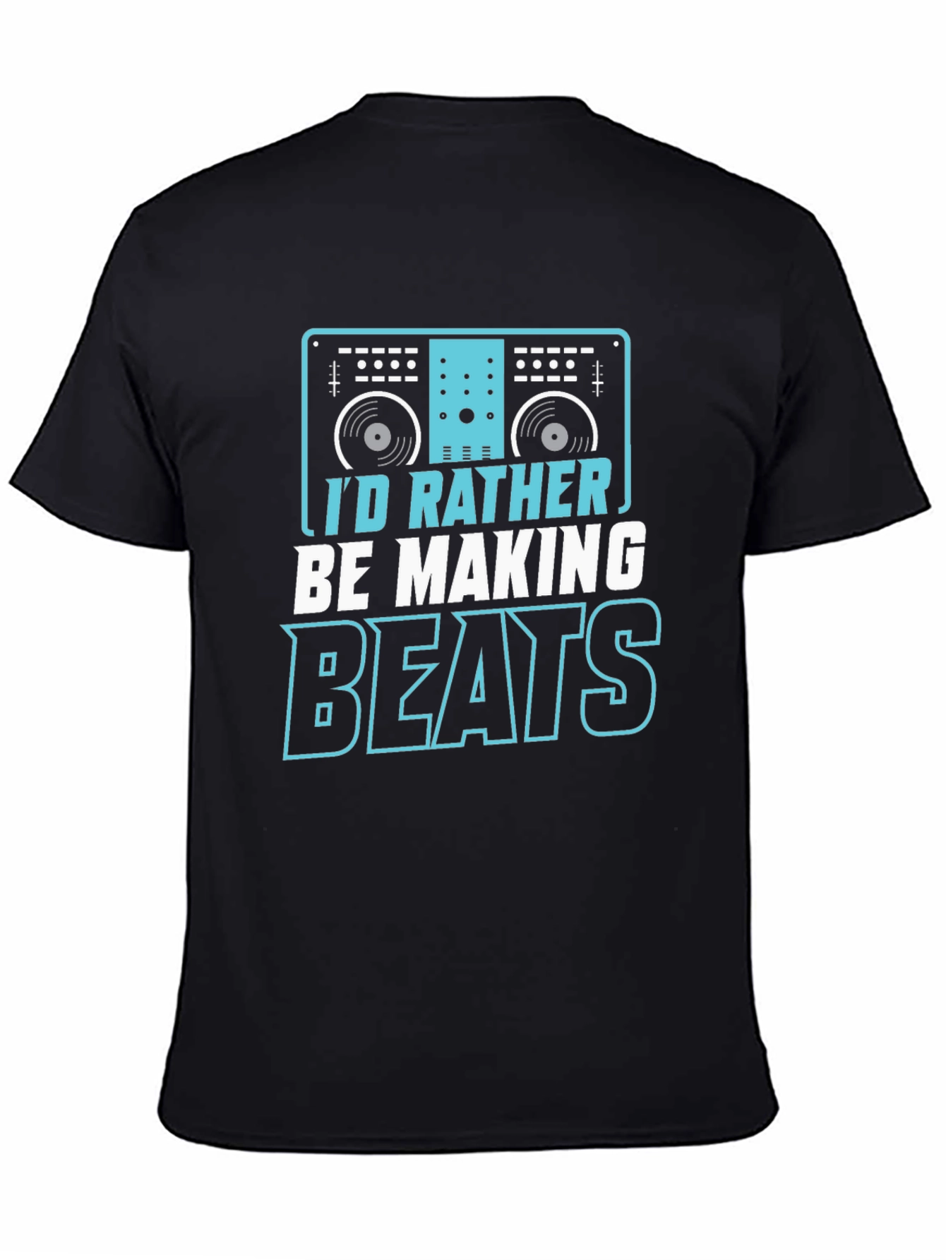 Id Rather Be Making Beats Graphic Tee