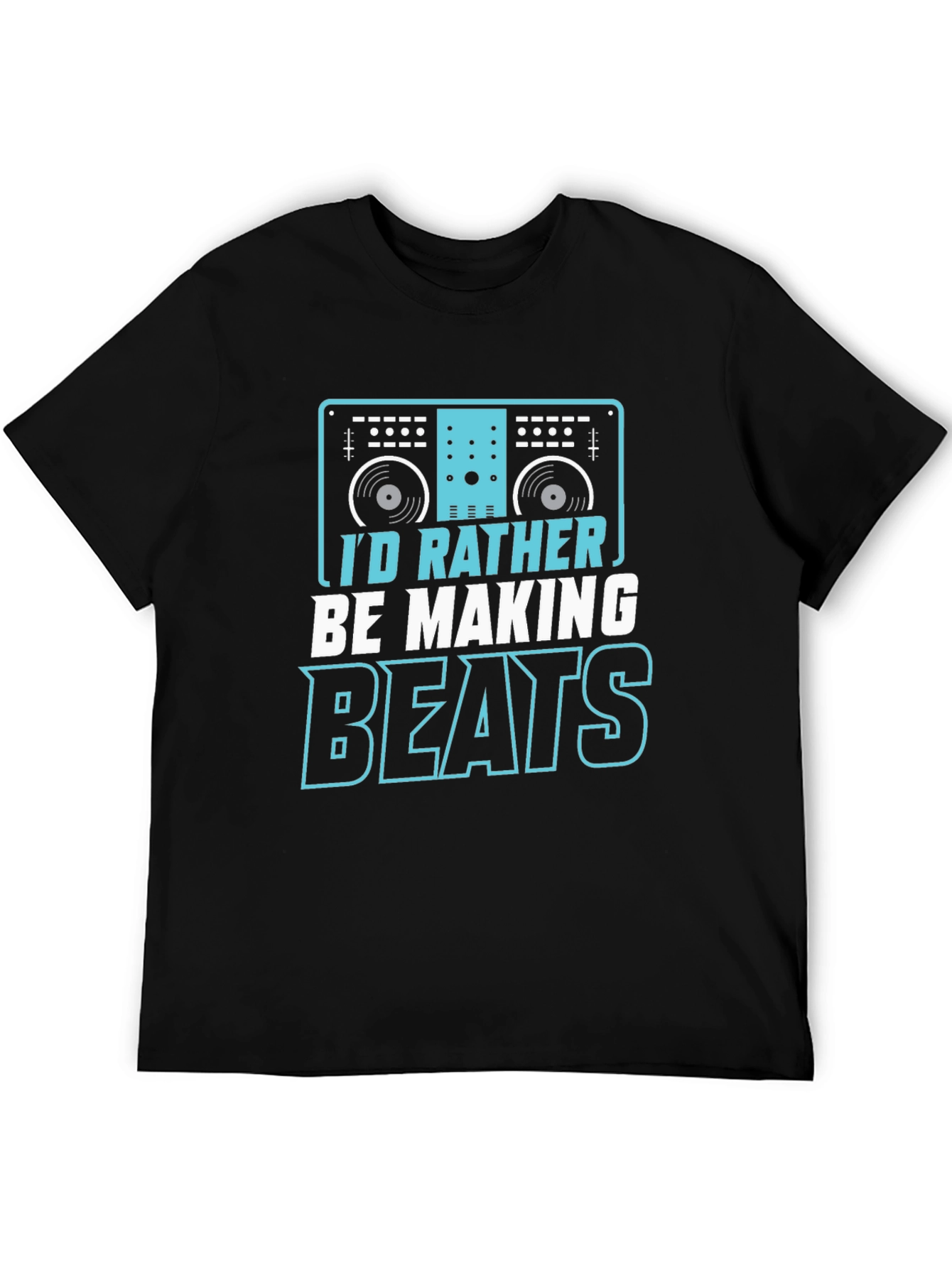 Id Rather Be Making Beats Graphic Tee