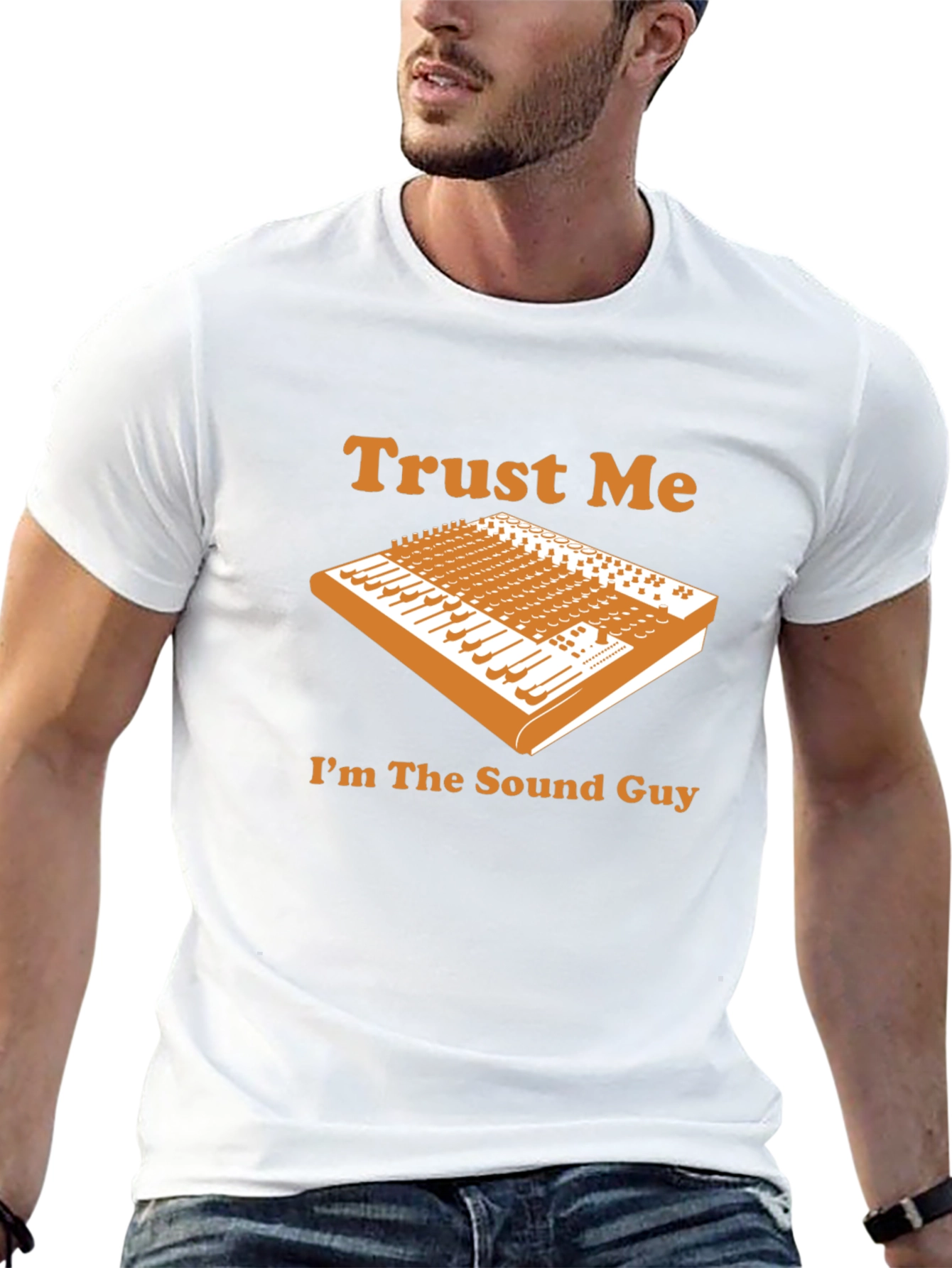 Trust Me Sound Guy Black T-Shirt