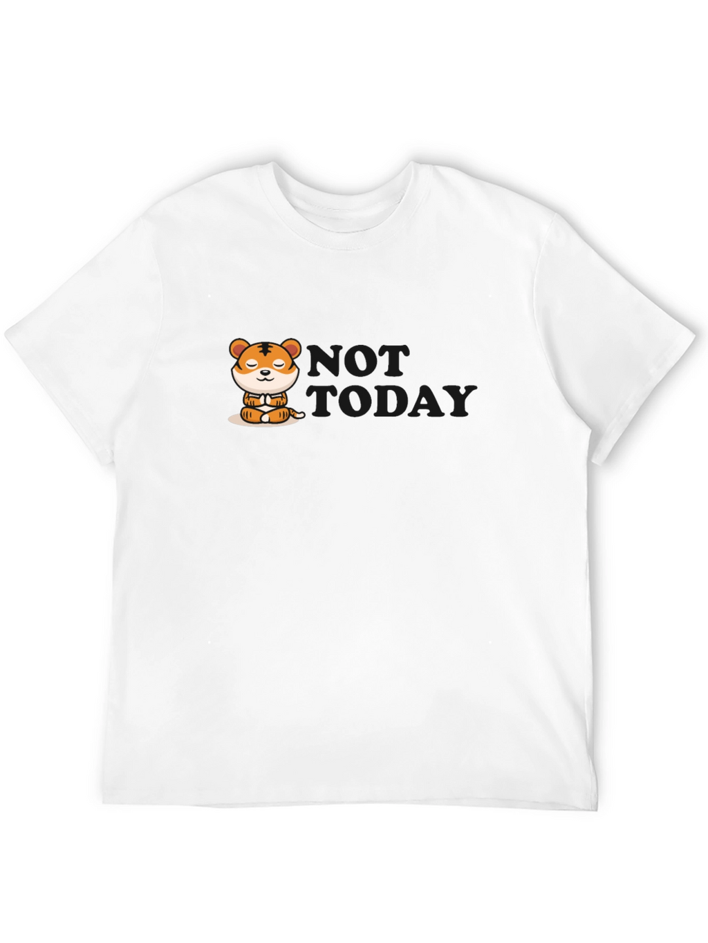 Zen Tiger Graphic Tee - Relaxed Vibe
