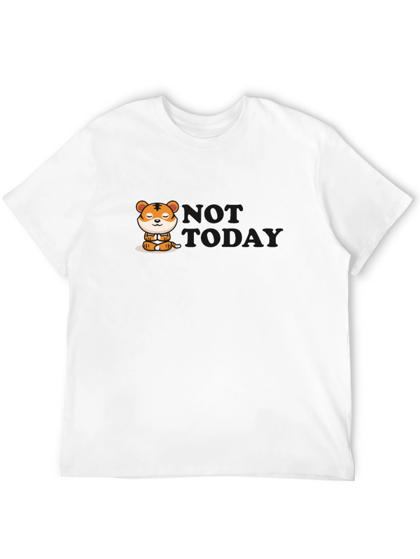Zen Tiger Graphic Tee - Relaxed Vibe