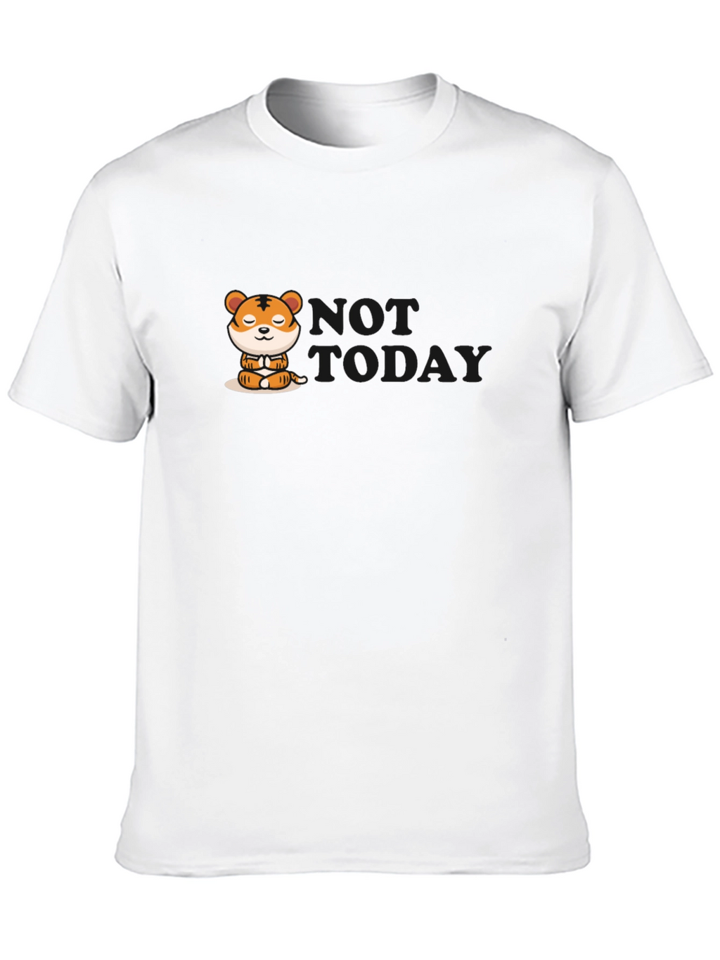 Zen Tiger Graphic Tee - Relaxed Vibe