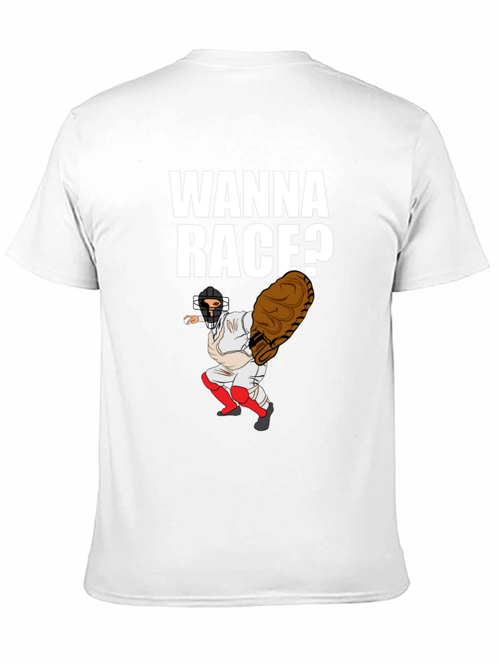 Wanna Race Baseball T-Shirt