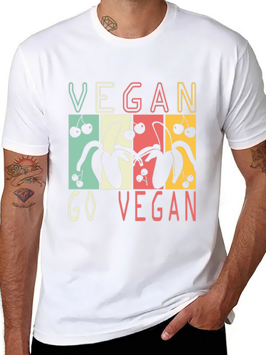 Vegan Banana Graphic T-Shirt
