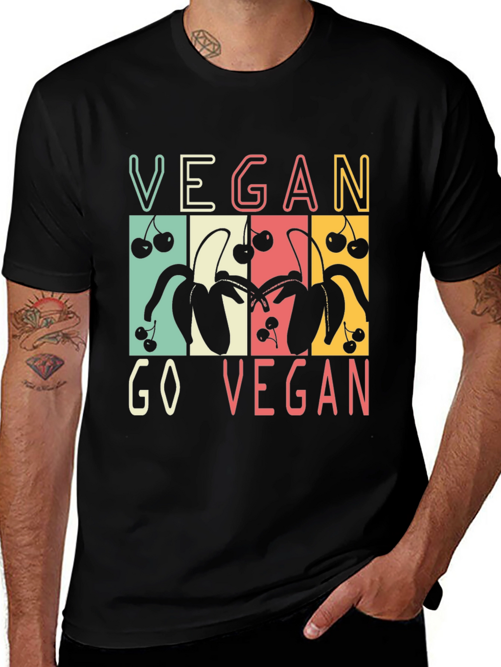 Vegan Banana Graphic T-Shirt