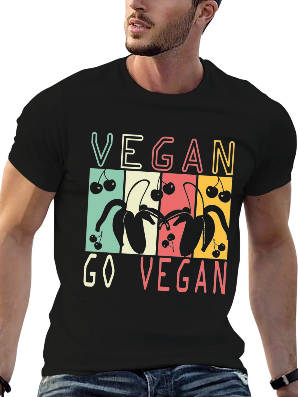 Vegan Banana Graphic T-Shirt